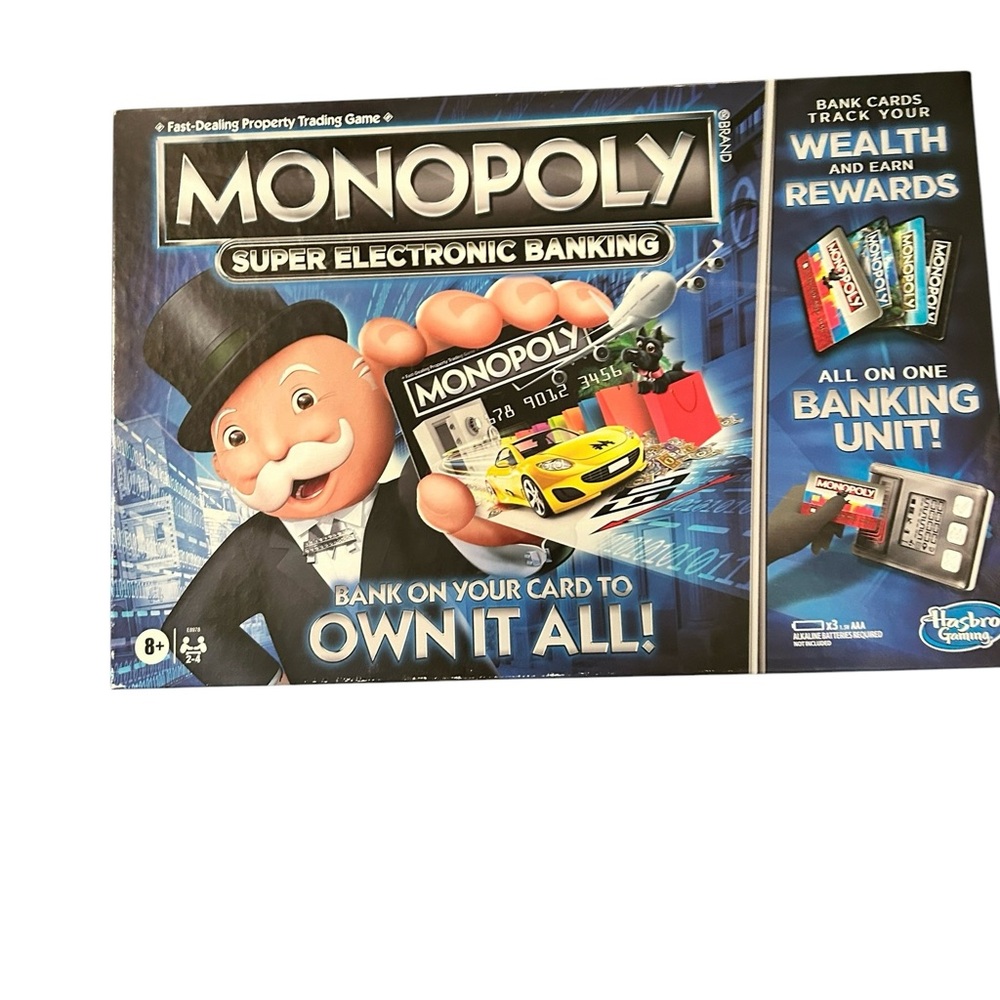 Monopoly Super Electronic Banking Game Complete Tested”